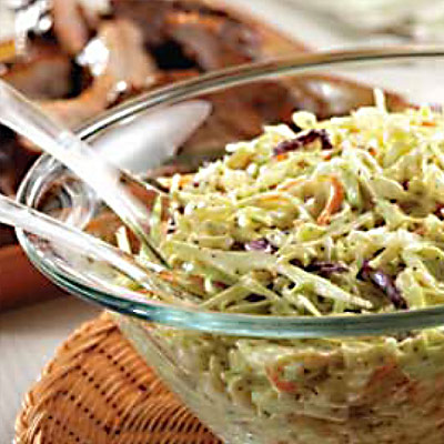 Salade de chou crémeuse toute simple