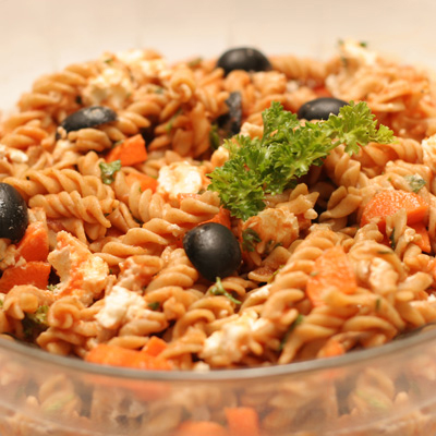 Summer Pasta Salad with Chèvre