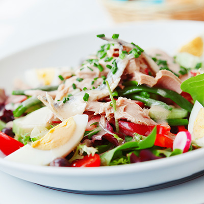 Grilled Tuna Niçoise Salad