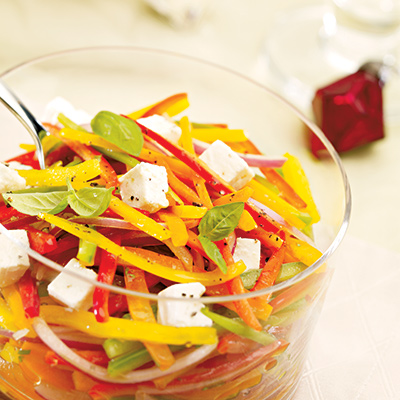 Feta and Pepper Salad