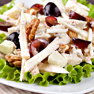 Light Waldorf Salad