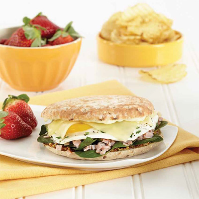 Hot Ham & Egg Sandwiches