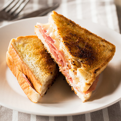 Decadent Grilled Cheese Sandwich