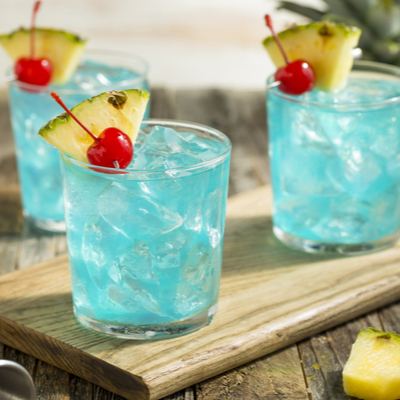 Exotic fruit Blue Sangria