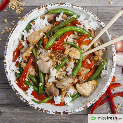 Garlic-Soy Chicken Stir-Fry