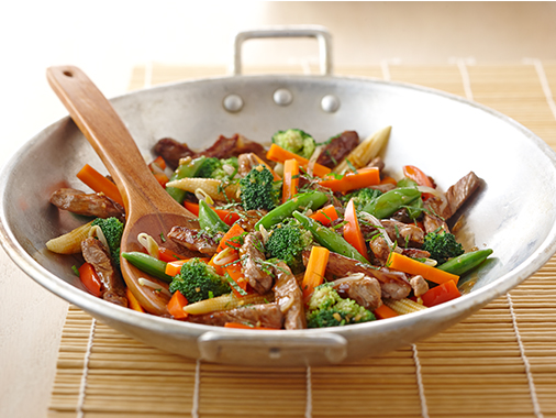 Stir-fried Ginger Beef And Vegetables