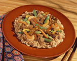 Sauté de boeuf à la mode thaï