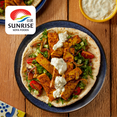 Sunrise Tofu Shawarma