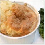 Canadian Blue Cheese Soufflé