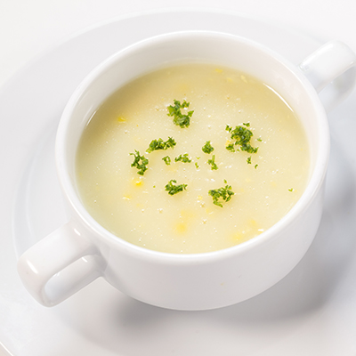 Parsnip, Apple and Brie Soup