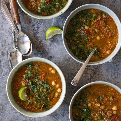 Hearty Moroccan Soup
