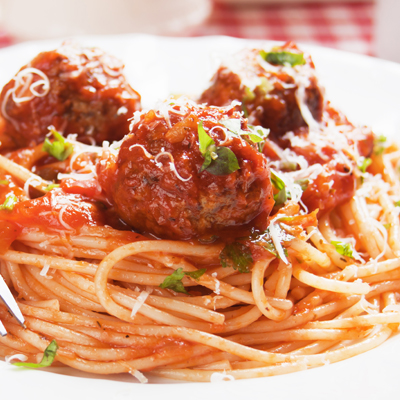 Meatballs with Spaghetti