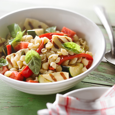 Le St-Vallier Grilled in Pasta Salad