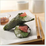 Grapefruit and Apple Mint Cone Roll