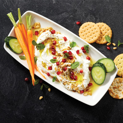 Tangy Lemon Mint Labneh