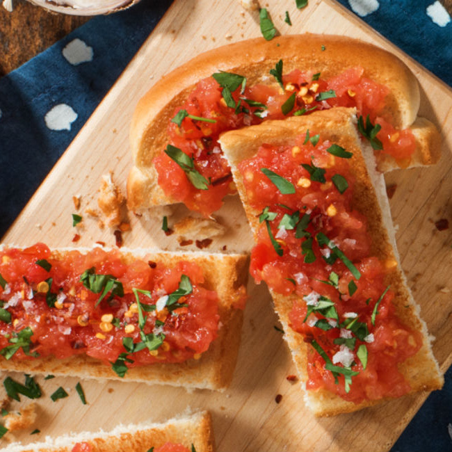 Pan con tomate Tapas