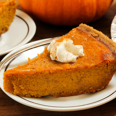 Graham Cookie Pumpkin Pie