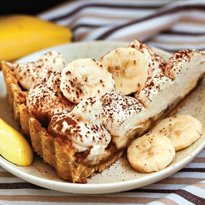 Peanut Butter Banana Sundae Pie