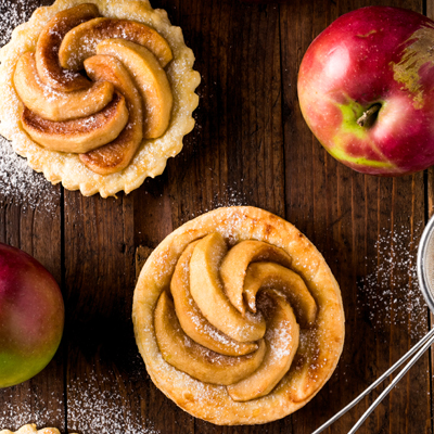 Caramelized Apple with Maple Syrup