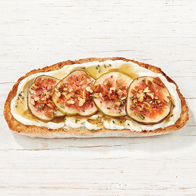 Fig, Ricotta, Rosemary and Honey Toast