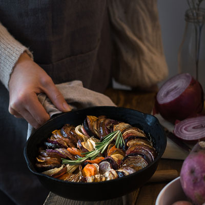 Root vegetable tian