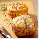 Tournedos de poulet, sauce aux fruits exotiques