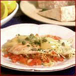 Trout with Peppers and Sir Laurier d'Arthabaska Cheese