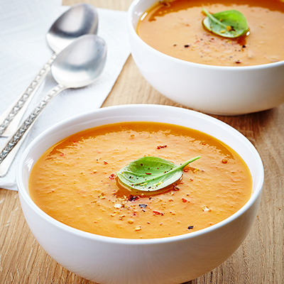 Curried Cream of Parsnip and Carrot Soup