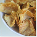Dates and Banana Won Tons