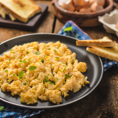 Sunday Easy Cheesy Brunch Eggs