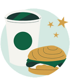 Collect Stars toward free food & drinks