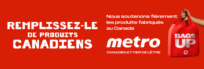 Remplissez-le de produits canadiens. Nous soutenons fièrement les produits fabriqués au Canada. Canadien et fier de l'être