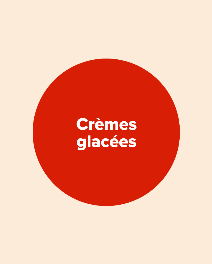 Crèmes glacées