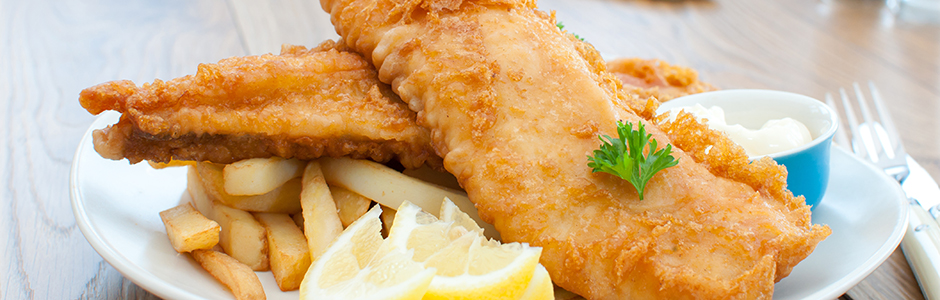 5 variantes de fish and chips