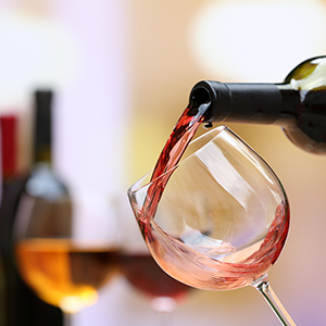 Serving wine